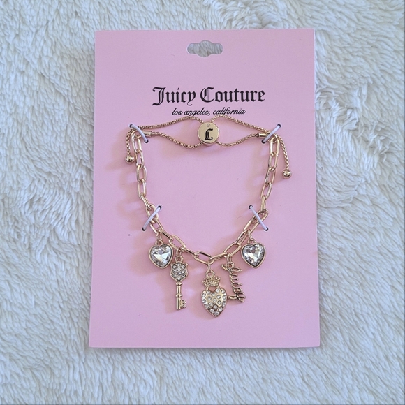 Juicy Couture Jewelry - Juicy🍊 Couture Quintuple5️⃣ Charm Bracelet - NWT